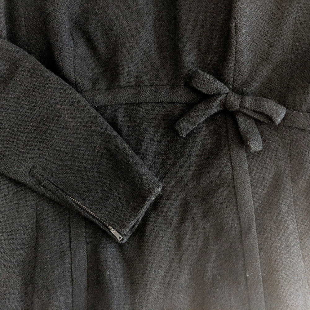 Petite Vintage Wool Dress